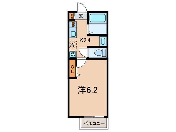 ヴェッセルの物件間取画像